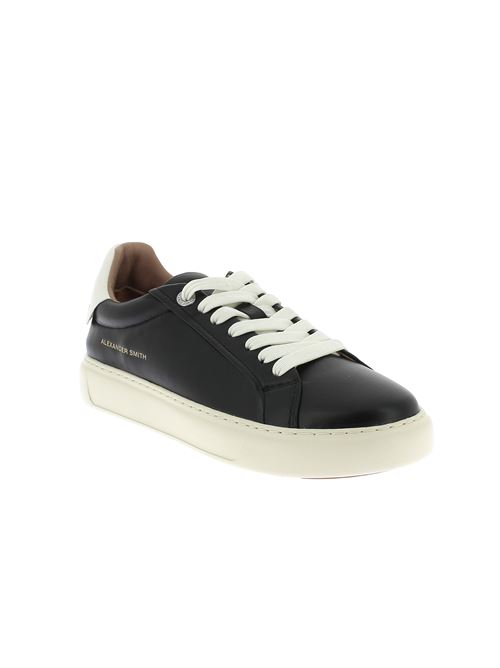 Soho Man sneakers da uomo in pelle nera ALEXANDER SMITH | ASBBSOM3662BWTX